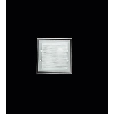 PLAFONIERA IN VETRO STRIATO